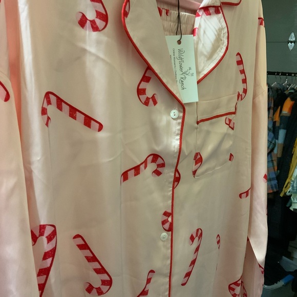 Candy Cane Shorts Pajamas - Picture 7 of 7